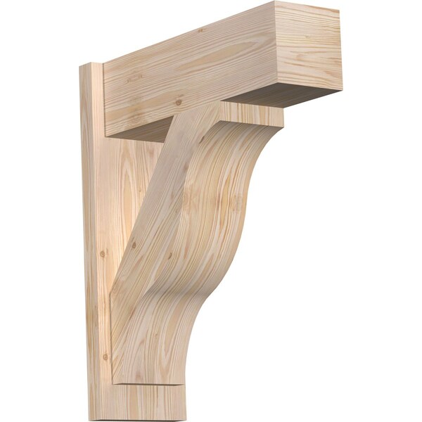 Ekena Millwork Funston Block Smooth Outlooker, Douglas Fir, 7 1/2"W x 22"D x 26"H OUT08X22X26FST05SDF - main